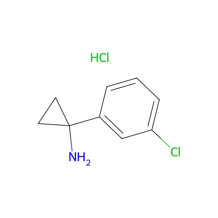 1-(3-chlorophenyl)cyclopropan-1-amine hydrochloride - ≥99% CAS No(1217031-87-2) by Aladdin Scientific