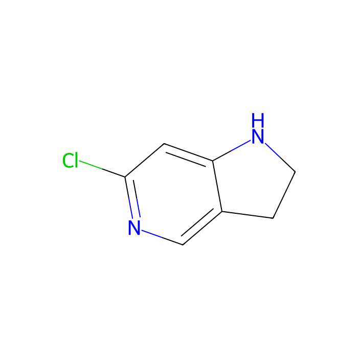 6-Chloro-2,3-dihydro-1H-pyrrolo[3,2-c]pyridine - ≥97% CAS No(23596-25-0) by Aladdin Scientific