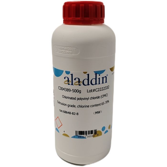 Chlorinated polyvinyl chloride (CPVC) - Extrusion grade, chlorine content 65-70% CAS No(68648-82-8) by Aladdin Scientific
