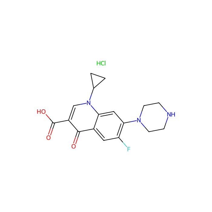 Ciprofloxacin hydrochloride - ≥97% CAS No(86483-48-9) by Aladdin Scientific