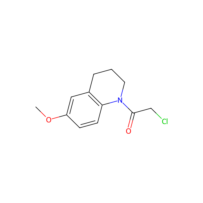 2-Chloro-1-(6-methoxy-1,2,3,4-tetrahydroquinolin-1-yl)ethan-1-one - ≥95% CAS No(57368-84-0) by Aladdin Scientific