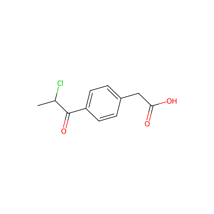 4-(2-Chloropropionyl)phenylacetic acid - ≥95% CAS No(84098-73-7) by Aladdin Scientific