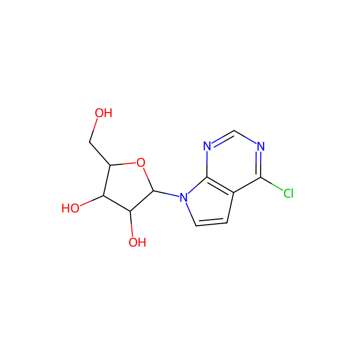6-Chloro-7-deazapurine-β-D-riboside - ≥98% CAS No(16754-80-6) by Aladdin Scientific