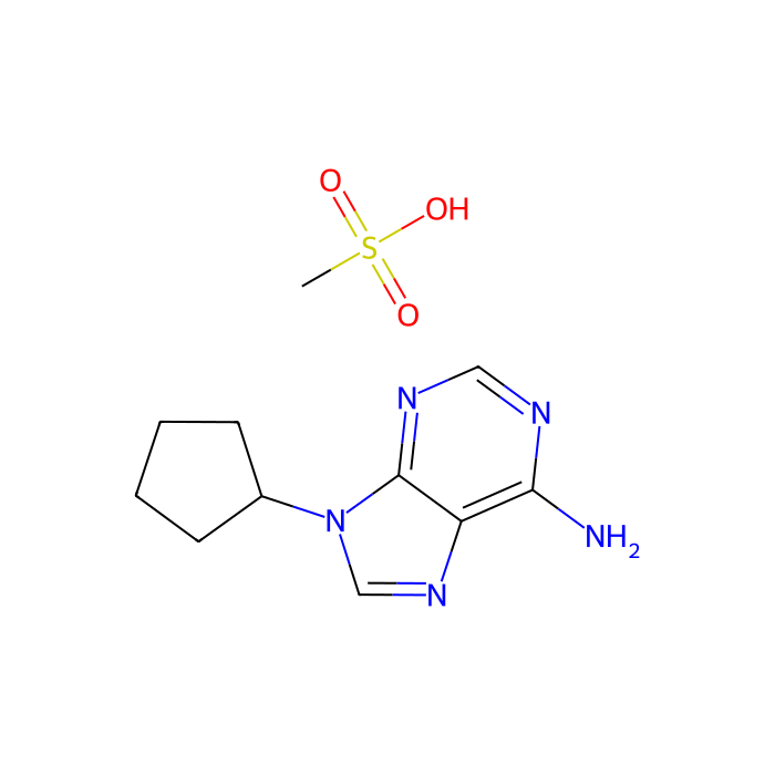 9-Cyclopentyladenine monomethanesulfonate - ≥97% CAS No(189639-09-6) by Aladdin Scientific