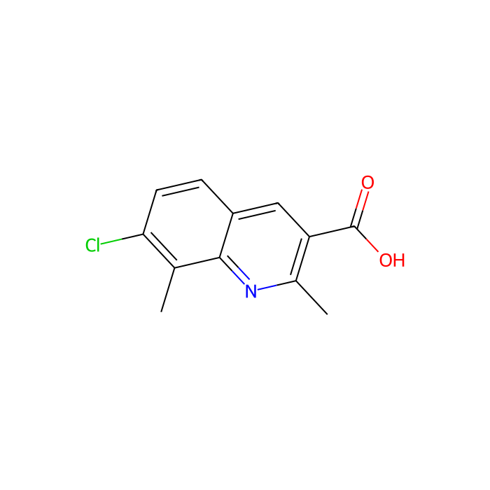 7-Chloro-2,8-dimethylquinoline-3-carboxylic acid -  CAS No(948290-22-0) by Aladdin Scientific