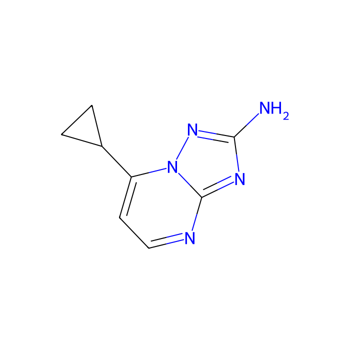 7-Cyclopropyl[1,2,4]triazolo[1,5-a]pyrimidin-2-amine - ≥95% CAS No(885949-41-7) by Aladdin Scientific