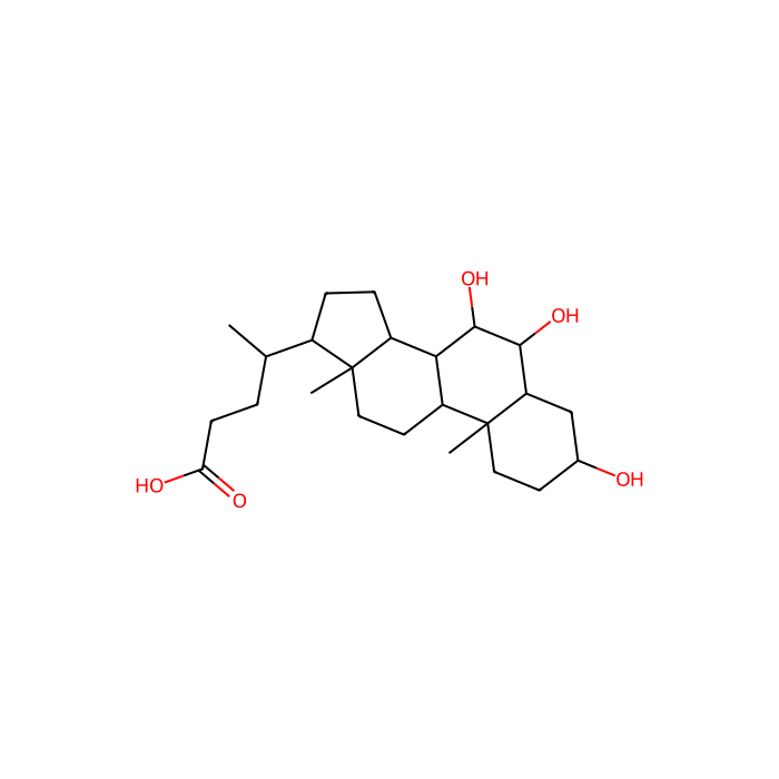 5β-Cholanic acid-3α,6β,7α-triol - ≥95% CAS No(2393-58-0) by Aladdin Scientific