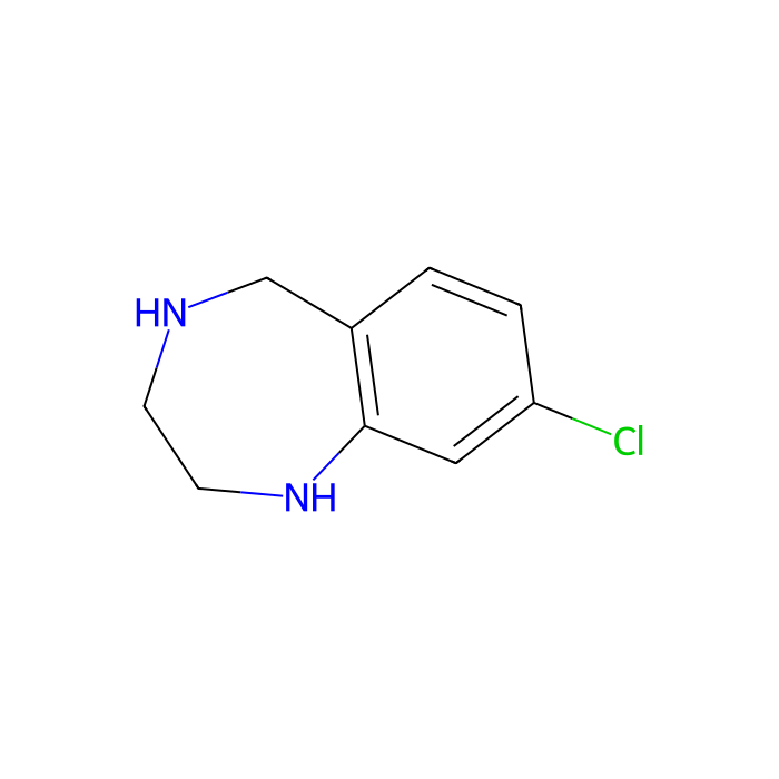 8-Chloro-2,3,4,5-tetrahydro-1H-benzo[e][1,4]diazepine - ≥95% CAS No(107479-55-0) by Aladdin Scientific