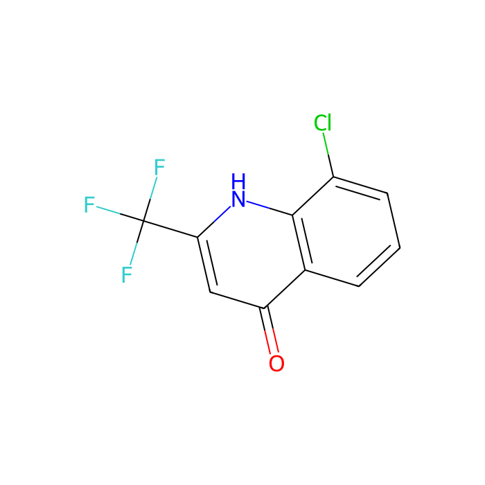 8-Chloro-4-hydroxy-2-(trifluoromethyl)quinoline - ≥95% CAS No(18706-22-4) by Aladdin Scientific