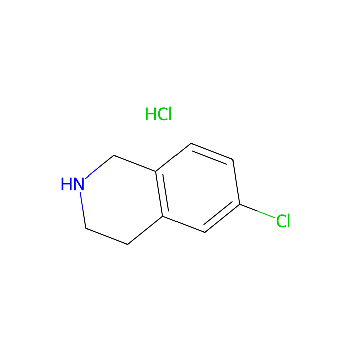 6-Chloro-1,2,3,4-tetrahydroisoquinoline hydrochloride - ≥97% CAS No(33537-97-2) by Aladdin Scientific