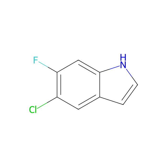 5-Chloro-6-fluoroindole - ≥96% CAS No(169674-57-1) by Aladdin Scientific