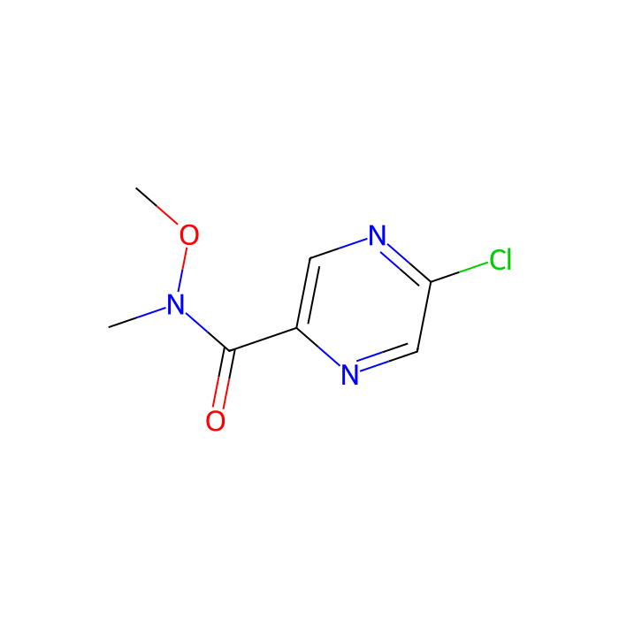5-Chloro-N-methoxy-N-methyl-2-pyrazinecarboxamide - ≥98% CAS No(1211533-01-5) by Aladdin Scientific