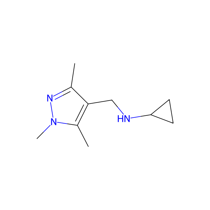 Cyclopropyl-(1,3,5-trimethyl-1H-pyrazol-4-ylmethyl)-amine -  CAS No(880361-70-6) by Aladdin Scientific