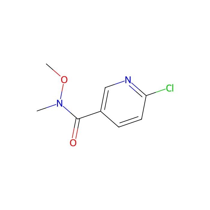 6-Chloro-N-methoxy-N-methyl-nicotinamide - ≥98% CAS No(149281-42-5) by Aladdin Scientific