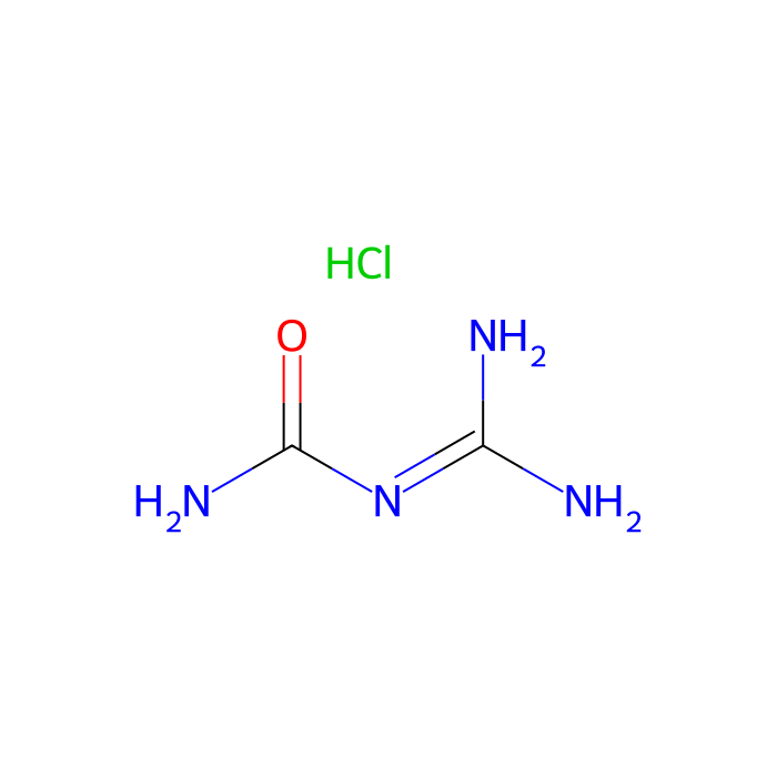 Carbamoyl-guanidine Amidino Urea Salt, Hydrochloride salt - ≥98% CAS No(926-72-7) by Aladdin Scientific
