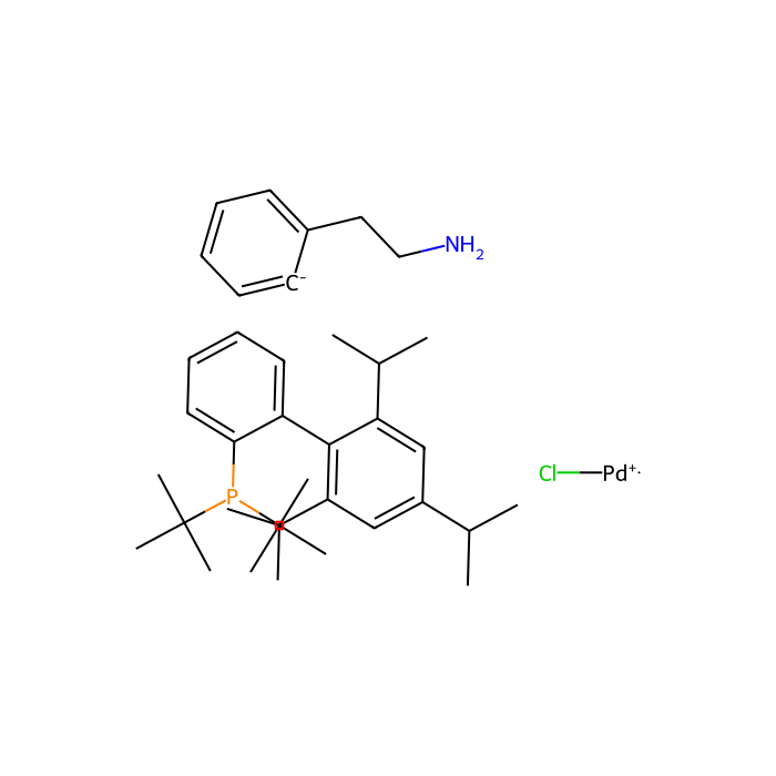 Chloro(2-di-t-butylphosphino-2',4',6'-tri-i-propyl-1,1'-biphenyl)[2-(2-aminoethyl)phenyl] palladium(II) - ≥98% CAS No(1142811-12-8) by Aladdin Scientific