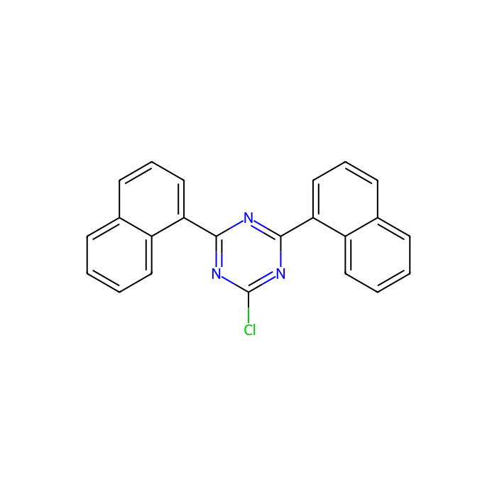 2-Chloro-4,6-di(naphthalen-1-yl)-1,3,5-triazine - ≥98% CAS No(78941-32-9) by Aladdin Scientific