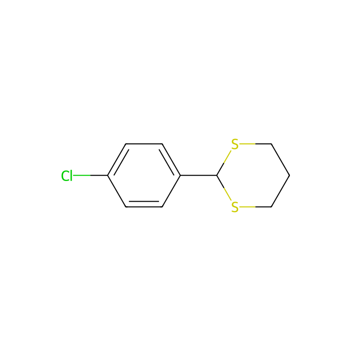 2-(4-Chlorophenyl)-1,3-dithiane - ≥98%(GC) CAS No(10359-09-8) by Aladdin Scientific