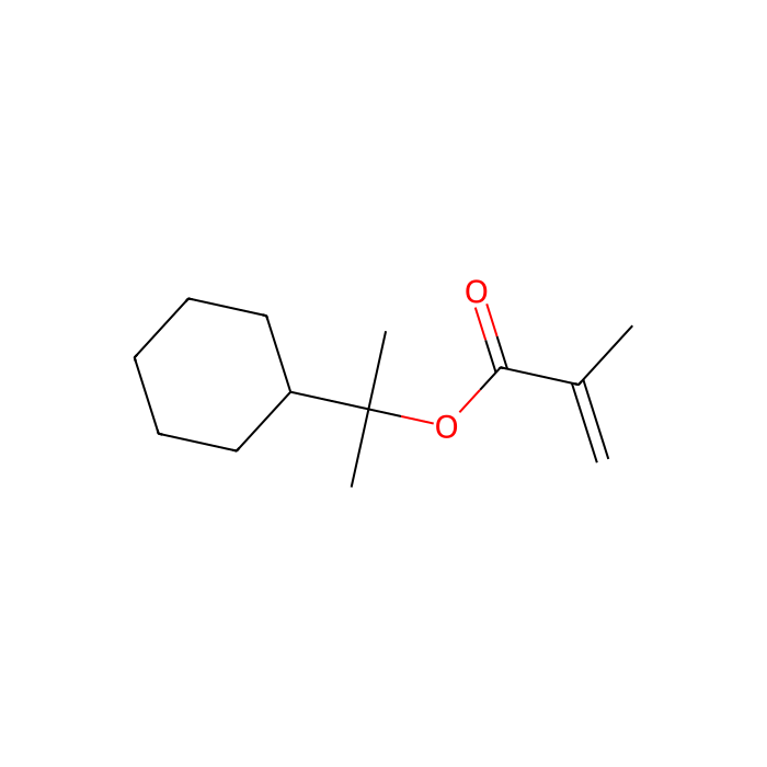 2-Cyclohexylpropan-2-yl Methacrylate (stabilized with Phenothiazine) - ≥98%(GC) CAS No(186585-56-8) by Aladdin Scientific