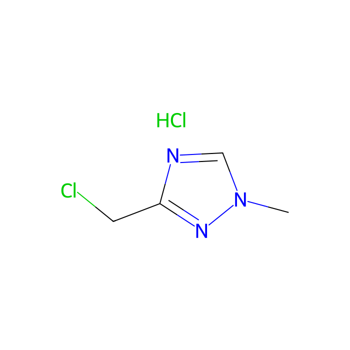 3-(Chloromethyl)-1-methyl-1H-1,2,4-triazole hydrochloride - ≥97% CAS No(135206-76-7) by Aladdin Scientific