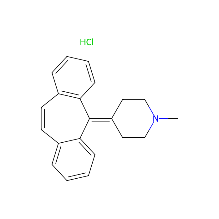 Cyproheptadine HCl - 10mM in DMSO CAS No(969-33-5) by Aladdin Scientific