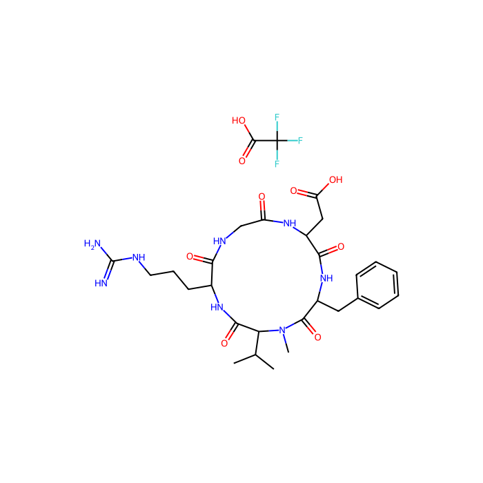 Cilengitide trifluoroacetate - 10mM in DMSO CAS No(199807-35-7) by Aladdin Scientific