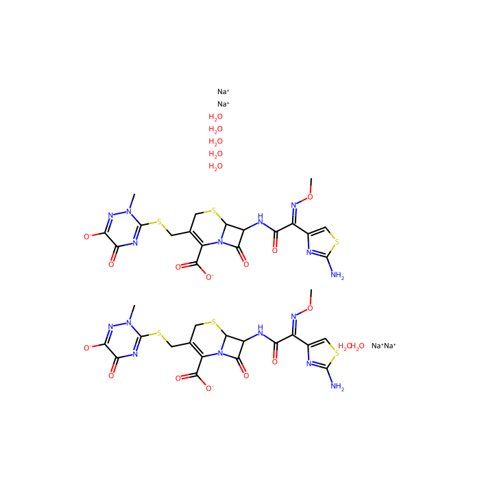 Ceftriaxone Sodium Trihydrate - 10mM in Water CAS No(104376-79-6) by Aladdin Scientific