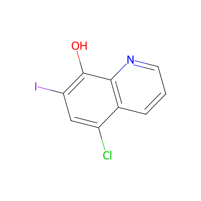 5-Chloro-8-hydroxy-7-iodoquinoline - 10mM in DMSO CAS No(130-26-7) by Aladdin Scientific