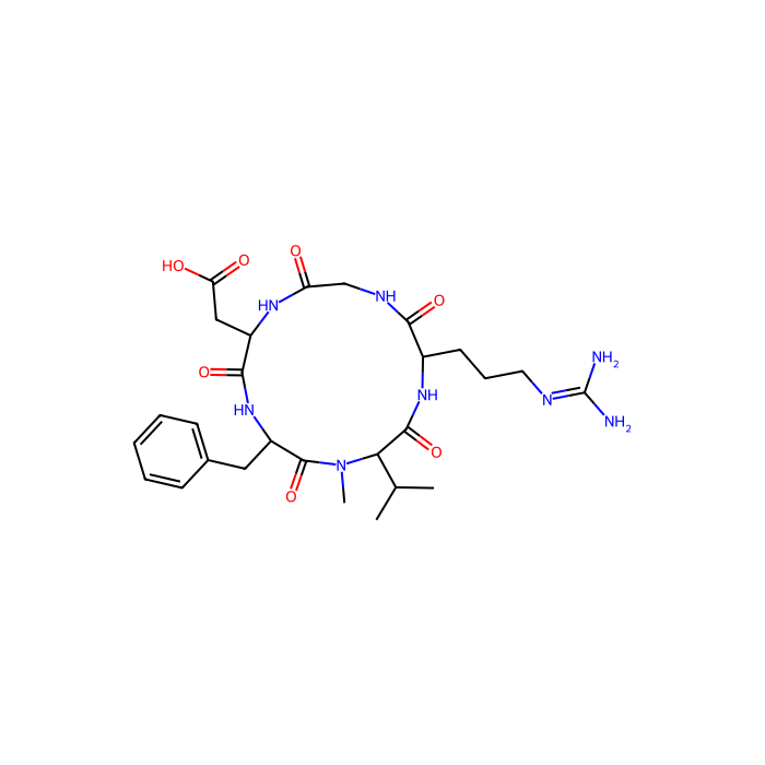 Cilengitide - Moligand™, 10mM in DMSO CAS No(188968-51-6) by Aladdin Scientific