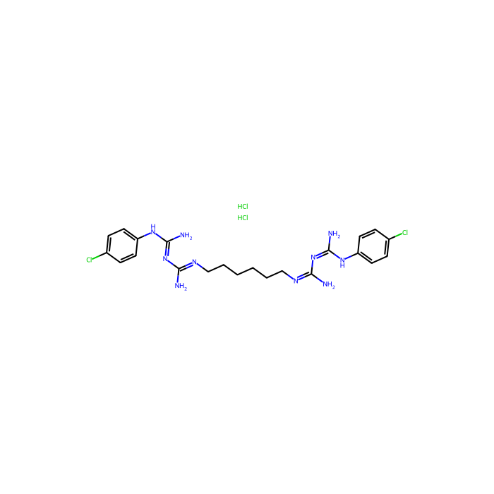 Chlorhexidine dihydrochloride - 10mM in DMSO CAS No(3697-42-5) by Aladdin Scientific