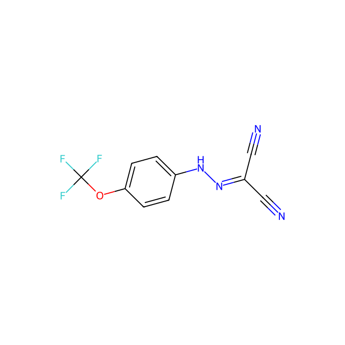 Carbonyl cyanide 4-(trifluoromethoxy)phenylhydrazone - 10mM in DMSO CAS No(370-86-5) by Aladdin Scientific