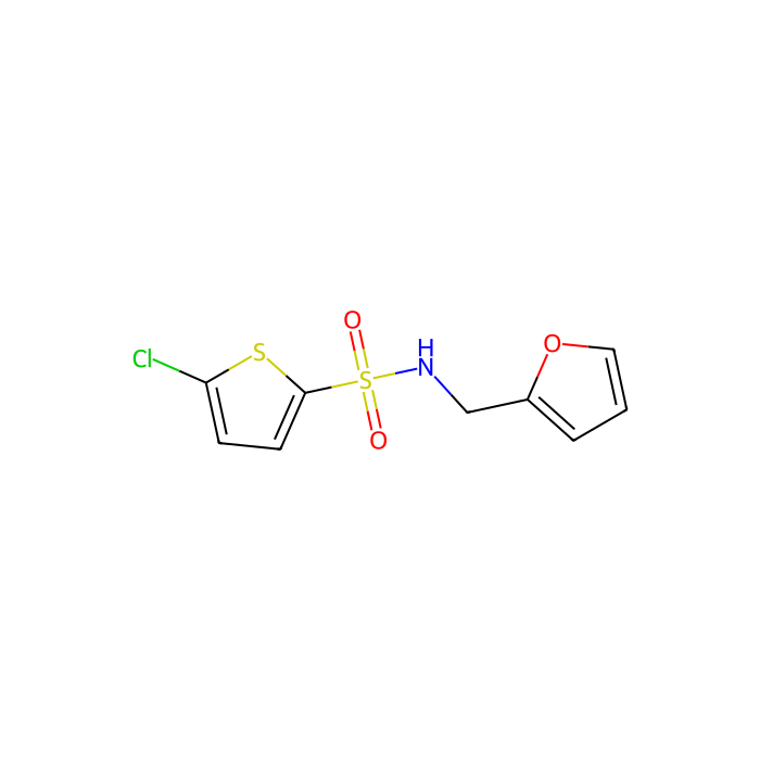 5-chloro-N-(furan-2-ylmethyl)thiophene-2-sulfonamide - 10mM in DMSO CAS No(380576-68-1) by Aladdin Scientific