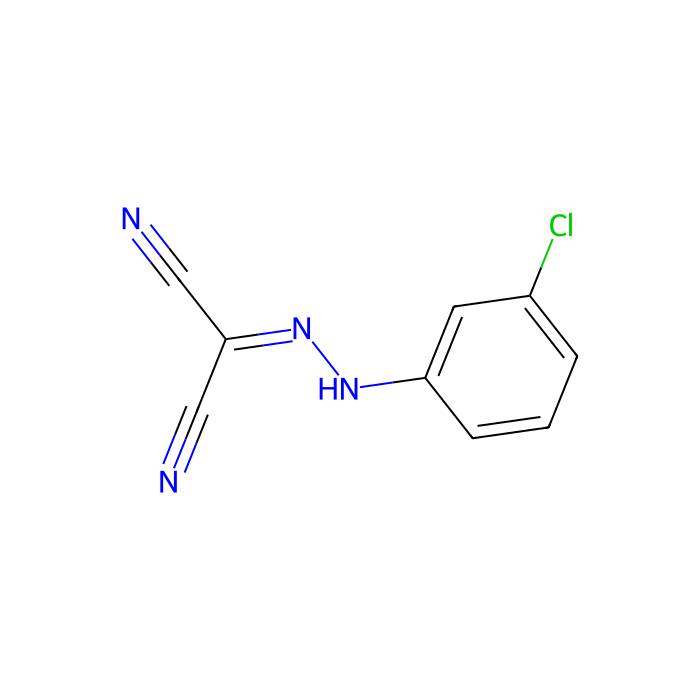 Carbonyl cyanide 3-chlorophenylhydrazone - 10mM in DMSO CAS No(555-60-2) by Aladdin Scientific