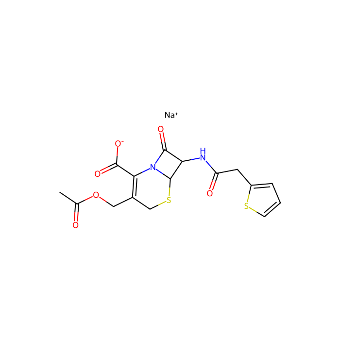 Cephalothin sodium salt - 10mM in DMSO CAS No(58-71-9) by Aladdin Scientific