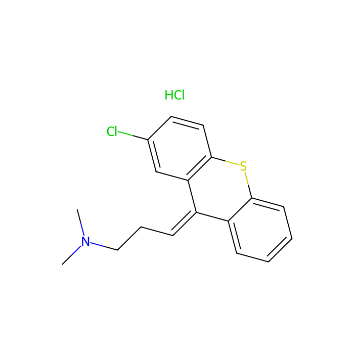 Chlorprothixene hydrochloride - 10mM in DMSO CAS No(6469-93-8) by Aladdin Scientific