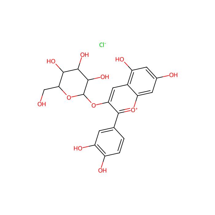 Cyanidol 3-Glucoside - 10mM in DMSO CAS No(7084-24-4) by Aladdin Scientific