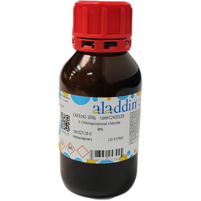 3-Chloropropionyl chloride - ≥98% CAS No(625-36-5) by Aladdin Scientific