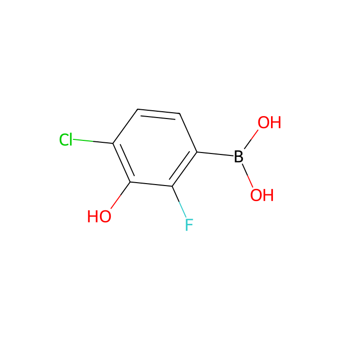 (4-Chloro-2-fluoro-3-hydroxyphenyl)boronic acid（contains varying amounts of Anhydride） - ≥97% CAS No(1451393-13-7) by Aladdin Scientific