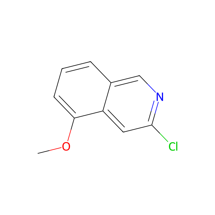3-Chloro-5-methoxyisoquinoline - ≥95% CAS No(1691715-12-4) by Aladdin Scientific