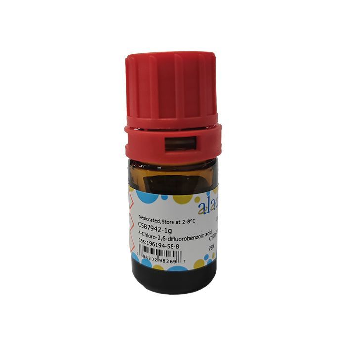 4-Chloro-2,6-difluorobenzoic acid - ≥98% CAS No(196194-58-8) by Aladdin Scientific