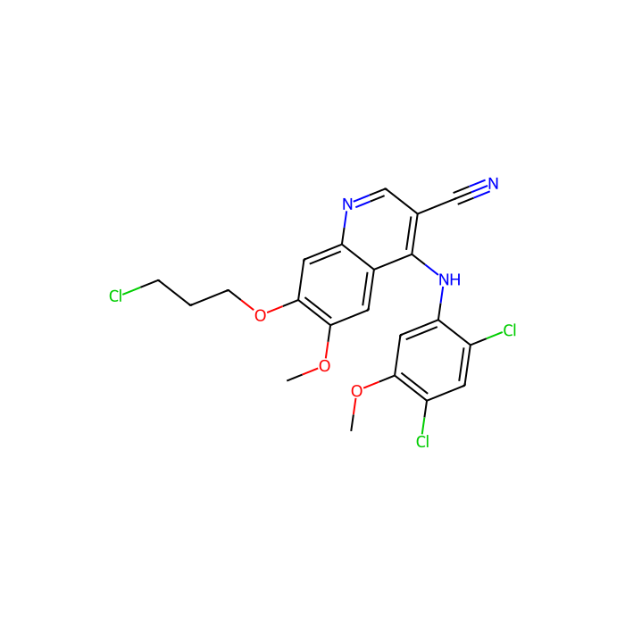 7-(3-Chloropropoxy)-4-((2,4-dichloro-5-methoxyphenyl)amino)-6-methoxyquinoline-3-carbonitrile - ≥97% CAS No(380844-49-5) by Aladdin Scientific