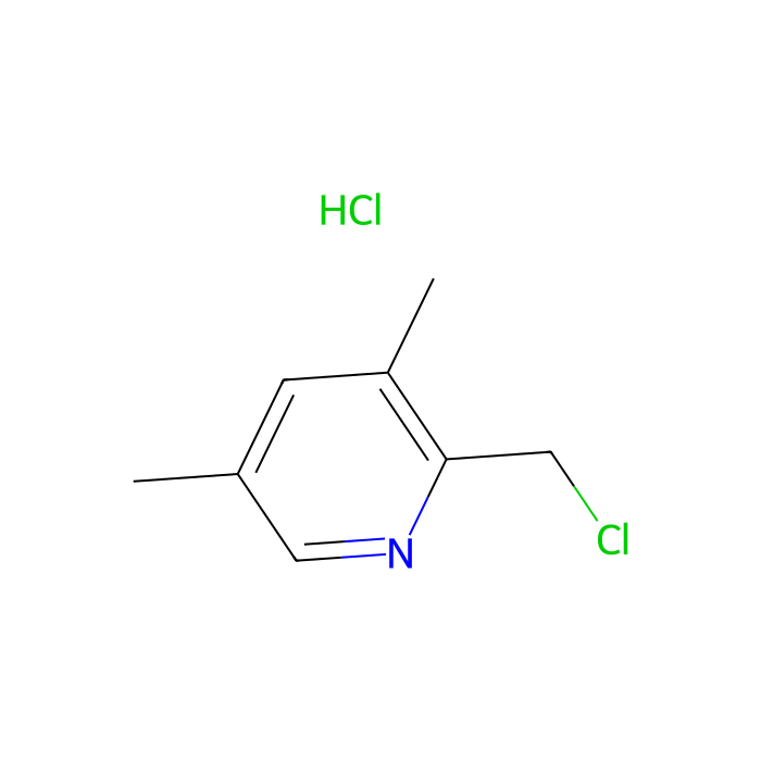 2-(Chloromethyl)-3,5-dimethylpyridine hydrochloride - ≥97% CAS No(73590-93-9) by Aladdin Scientific
