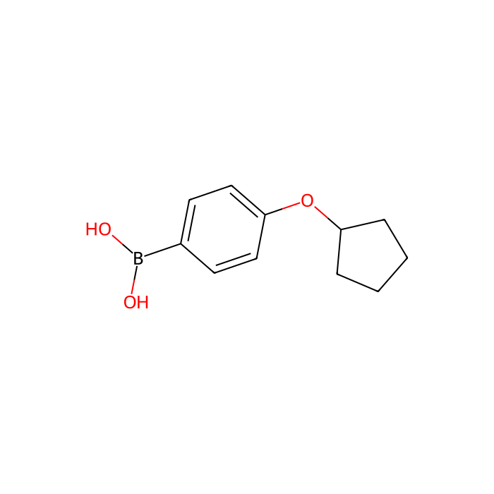 [4-(Cyclopentyloxy)phenyl]boronic acid(contains varying amounts of Anhydride) - ≥97% CAS No(871830-02-3) by Aladdin Scientific
