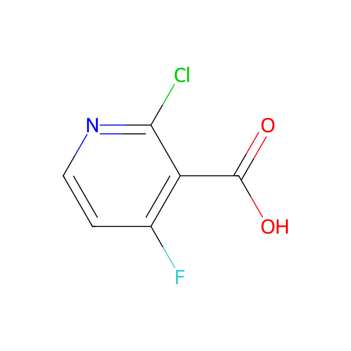 2-Chloro-4-fluoronicotinic acid - ≥97% CAS No(929022-76-4) by Aladdin Scientific