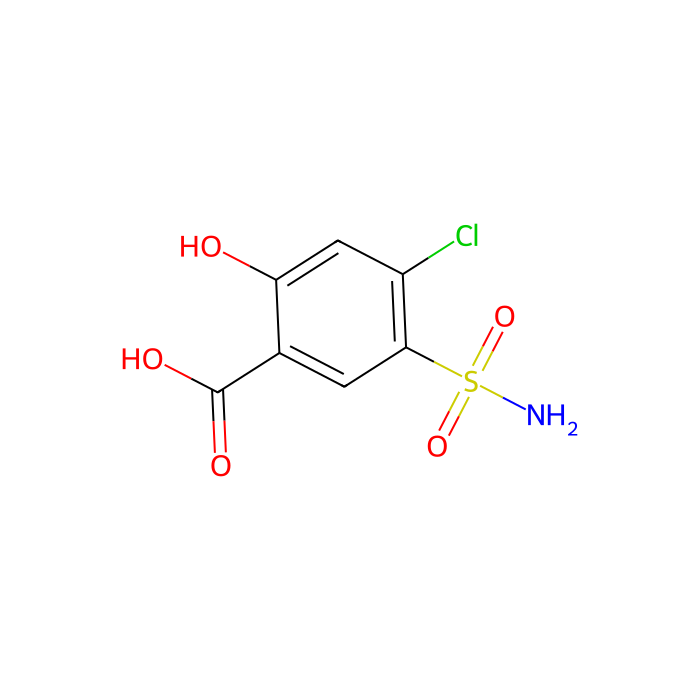 4-Chloro-5-sulfamoyl-salicylic Acid - ≥85% CAS No(14556-98-0) by Aladdin Scientific