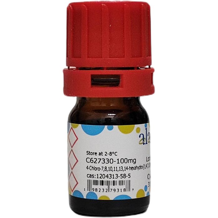 4-Chloro-7,8,10,11,13,14-hexahydro-[1,4,7,10]tetraoxacyclododecino[2,3-g]quinazoline - ≥97% CAS No(1204313-58-5) by Aladdin Scientific