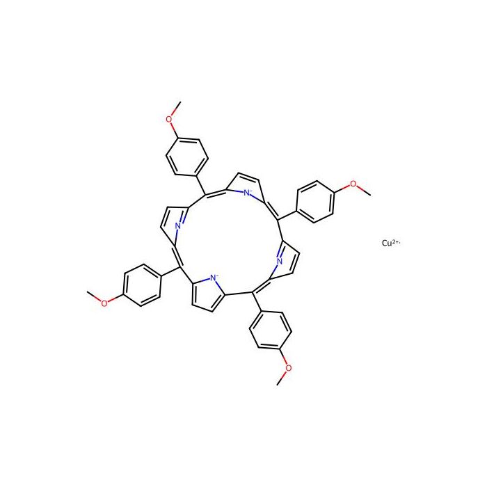 Cupper(II) meso-Tetra (4-methoxyphenyl) Porphine - ≥98% CAS No(24249-30-7) by Aladdin Scientific