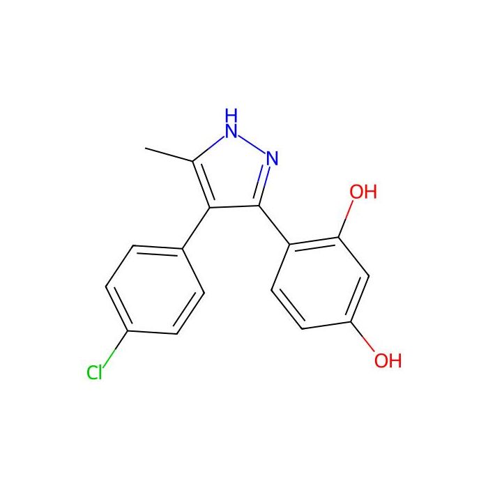 4-(4-(4-chlorophenyl)-5-methyl-1H-pyrazol-3-yl)benzene-1,3-diol -  CAS No(C668372) by Aladdin Scientific