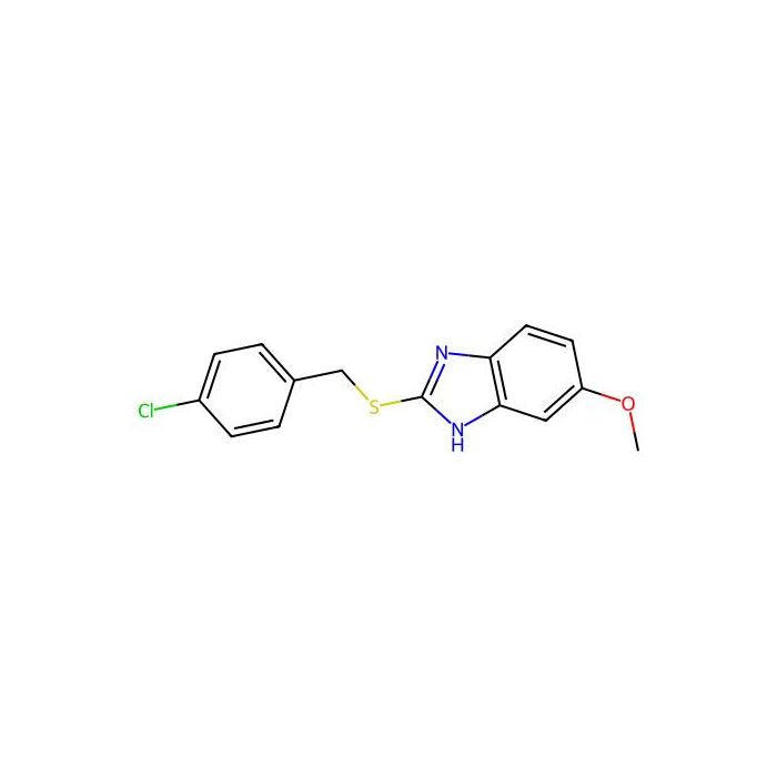 2-[(4-chlorophenyl)methylsulfanyl]-6-methoxy-1H-benzimidazole -  CAS No(325822-30-8) by Aladdin Scientific