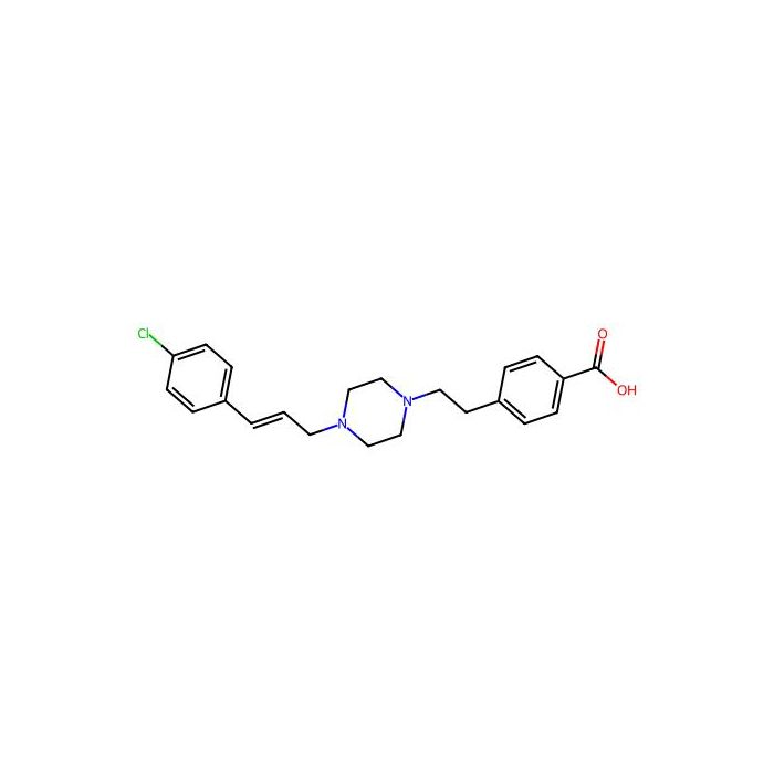 4-(2-(1-(4-Chlorocinnamyl)piperazin-4-yl)ethyl)benzoic acid -  CAS No(86621-92-3) by Aladdin Scientific